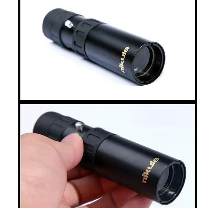 Nouveau monoculaire Nikula 10-30x25 zoom poche chasse optique prisme portable observation compact
