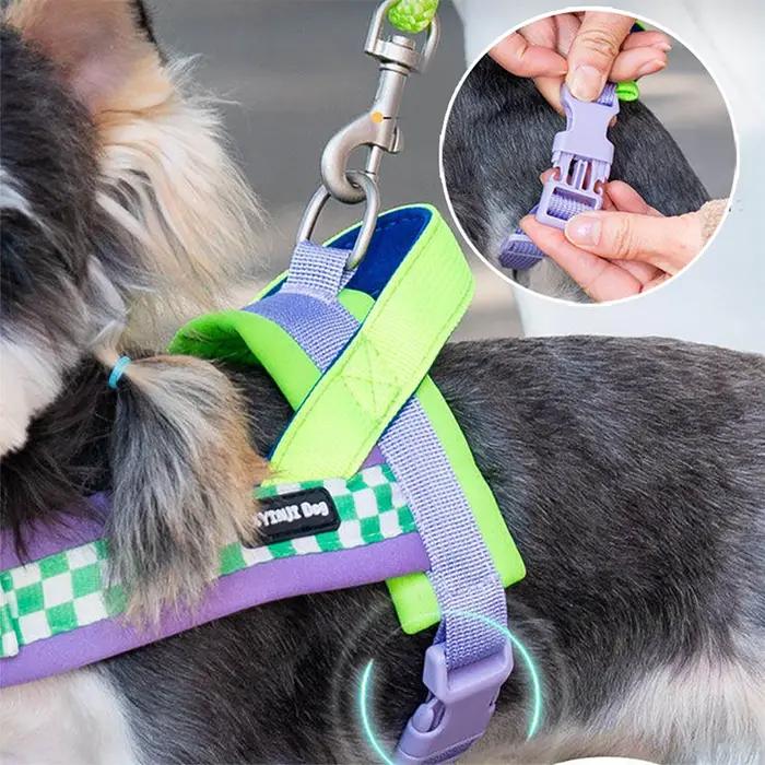 Nouveau Harnais Poitrail pour Chien Style Selle Anti-Explosion
