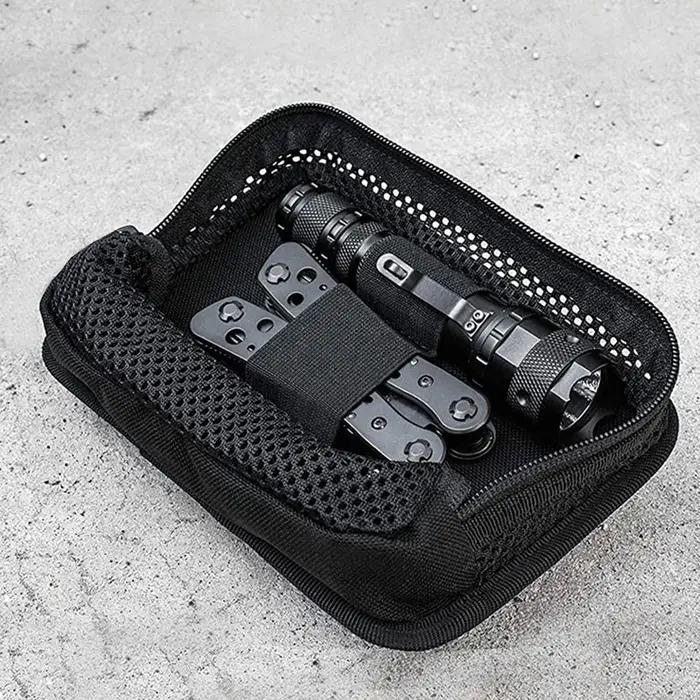 Poche interne modulaire tactique Fwoyonze - Organisateur à crochet pour gilet et sac de chasse