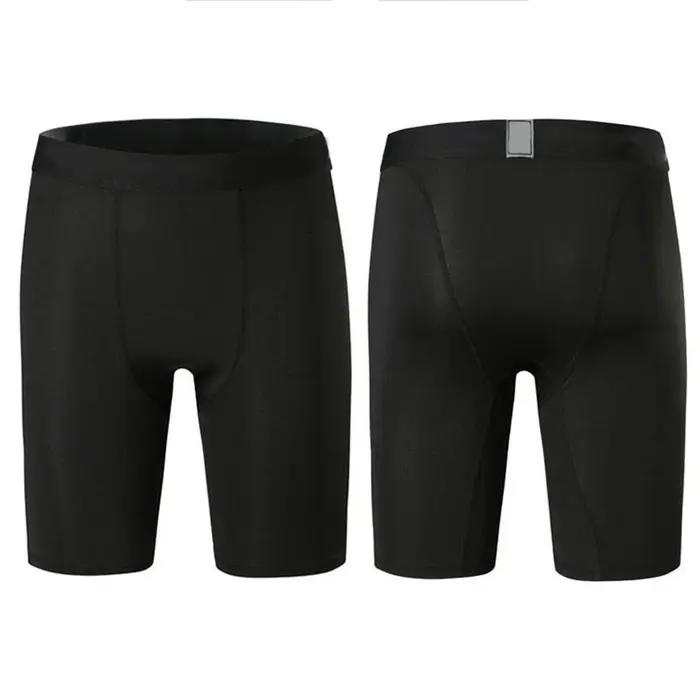 Leggings de sport pour hommes, pantalons de Compression, short quart de basket-ball, séchage rapide,