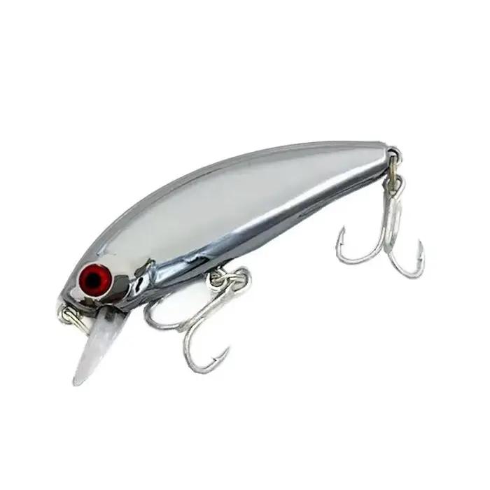1 pièces 5.5 cm/6.5g Mini Laser dur vairon coulant appât Wobbler Jerkbait manivelle leurres de pêche crochet basse Pesca frais eau salée matériel