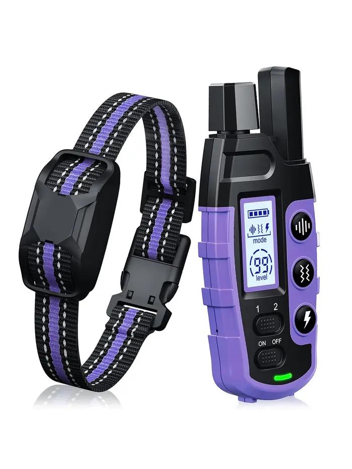 Collier de dressage électrique pour chien 3300 pieds de portée, télécommande étanche, pour chiots de