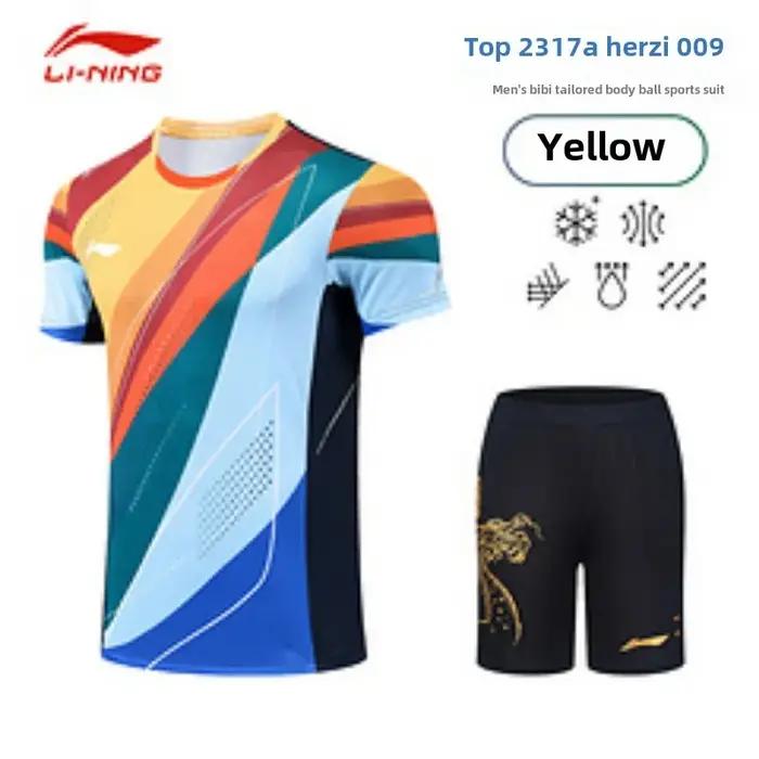 Nouvel uniforme de tennis de table de compétition de l'équipe nationale
