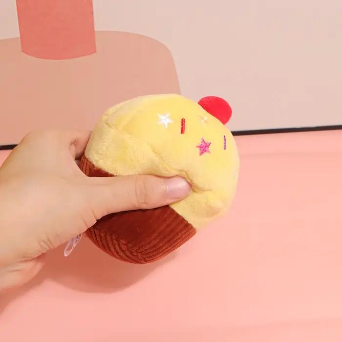 Jouet en peluche grinçant pour animal de compagnie