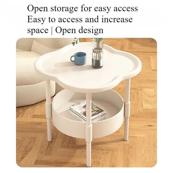 Table de chevet simple et moderne pour chambre à coucher, petite étagère, canapé de maison, mini arm