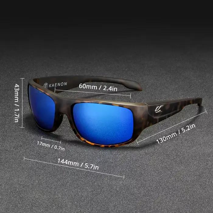 KAENON Lunettes de soleil de sport polarisées classiques pour hommes et femmes, idéales pour la cond