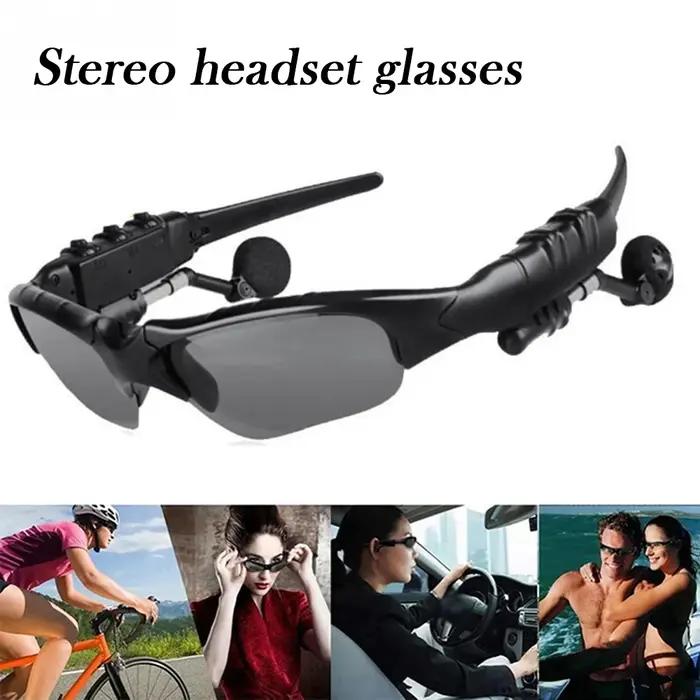 Lunettes polarisées Bluetooth avec écouteurs intégrés - Idéales réunions, voyage, randonnée et sports outdoor