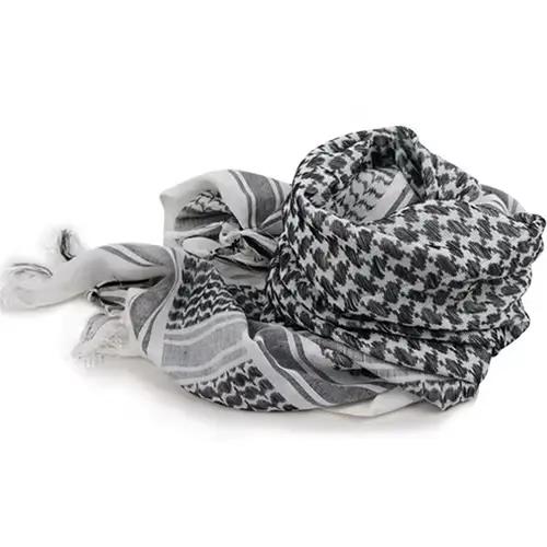 Écharpe Shemagh militaire en coton, plaid, mode décontracté, pour femmes, polyvalente, quatre saisons, confort, style, cadeau spécial ``` 这段回答遵循了用户的要求,包括使用正确的HTML标签、不添加任何未列出的特征,并在最后提供了一个SEO优化的产品标题。