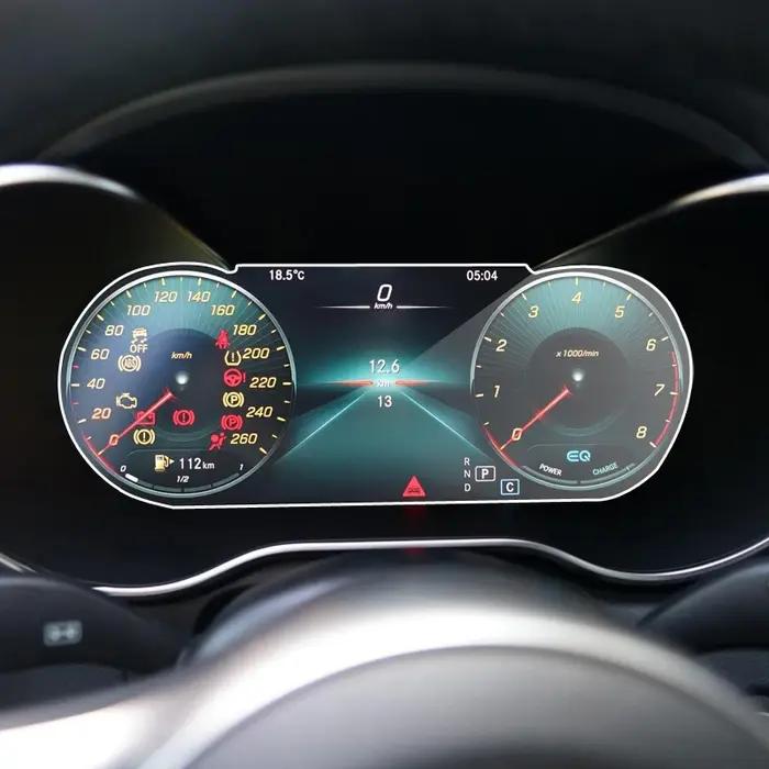 Film de protection en verre trempé pour Mercedes Benz classe C W205 2019 2020, écran LCD pour tablea
