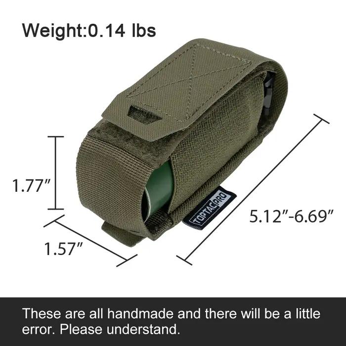 TOPTACPRO Tactical Flashbang Pouch Smoke Dummy Bag Modular MOLLE Bag 8502