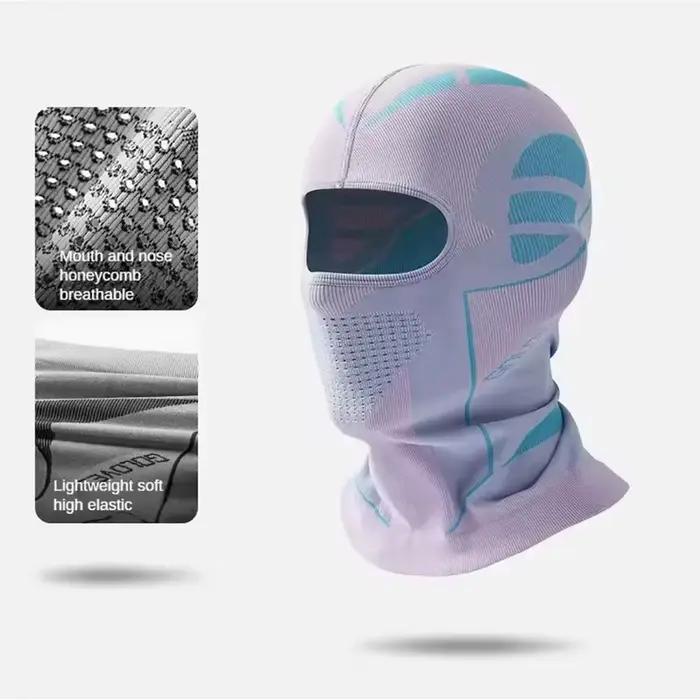 Écharpe thermique résistante au froid pour hommes et femmes, chapeau de Ski d'hiver, cagoule, masque complet, Ski, cyclisme, chasse, couvre-tête, doublure de casque