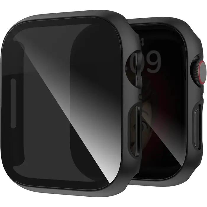 Verre trempé + coque pour Apple Watch 11 10 9 8 7 6 SE 5 - protection écran iWatch 44mm 40mm 41mm 45mm 49mm