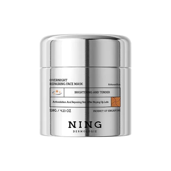 Masque de nuit pour le visage à l'astaxanthine