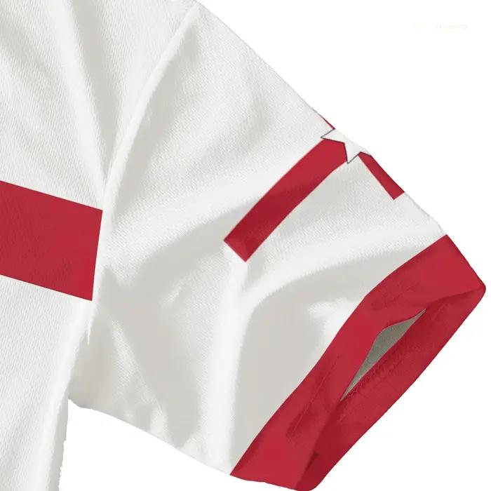 Irlande du nord Drapeau 3D Imprimé T Shirt D'été Nouveaux Sports Football Maillots Pour Hommes À La Mode