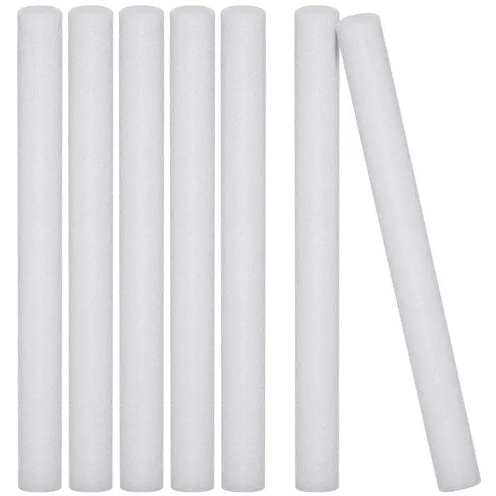Poignées en mousse pour housse de canapé, barre de fixation, bâtons de couverture de canapé blancs é