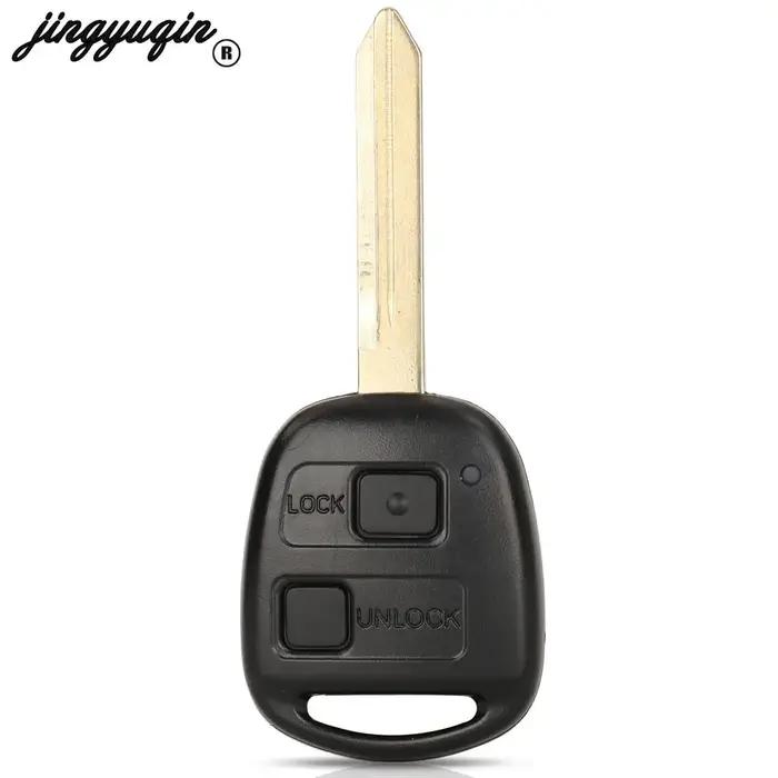 Jingyuqin 89071-0D030 alarme de clé de voiture à distance 433MHZ pour Toyota Yaris Avensis Corolla F