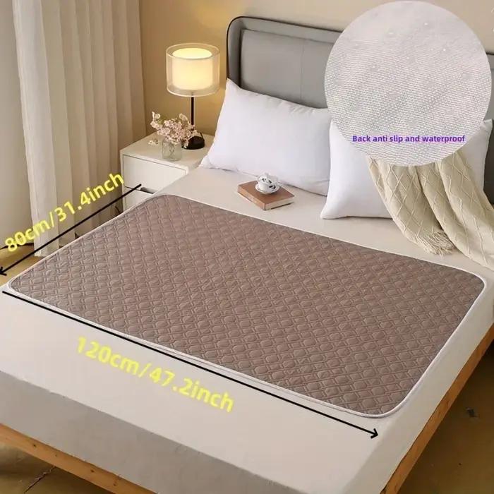 Coussinets d'incontinence lavables pour personnes âgées et animaux de compagnie – Tapis de soins de lit anti-fuite