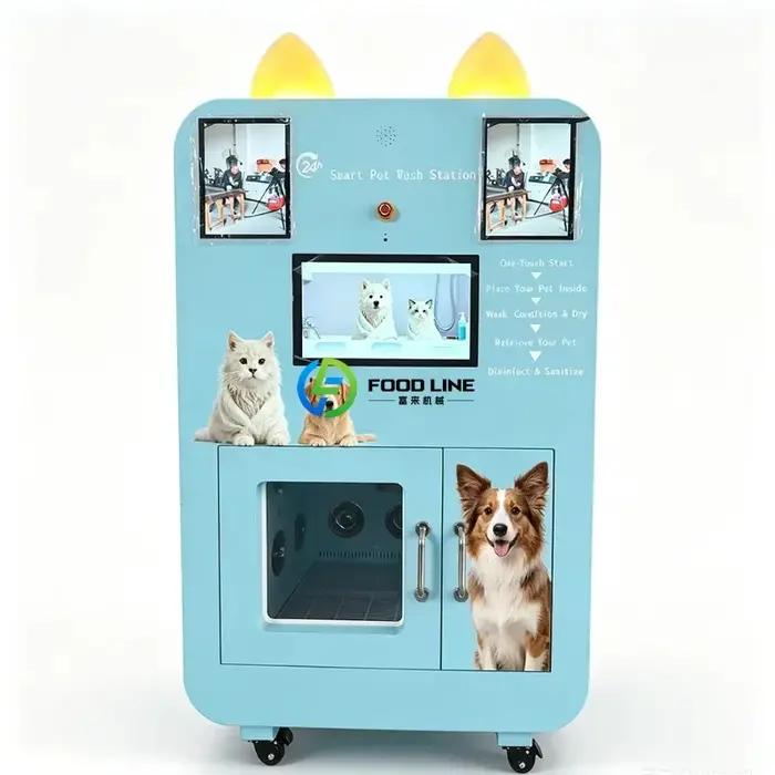 Équipement commercial de lavage de chiens en libre-service : une expérience de toilettage pour anima