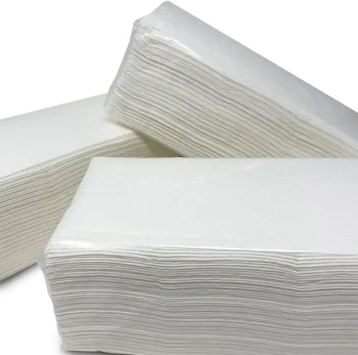 Serviettes en papier sec en tissu Zigzag | Double couche laminée | Pack de 3000 pièces