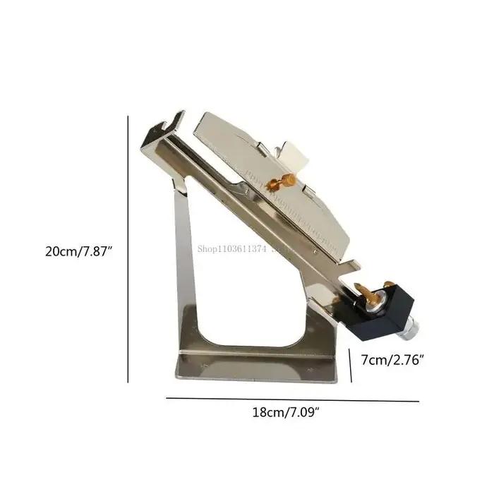 Pince de plumeage robuste réglable pour flèches