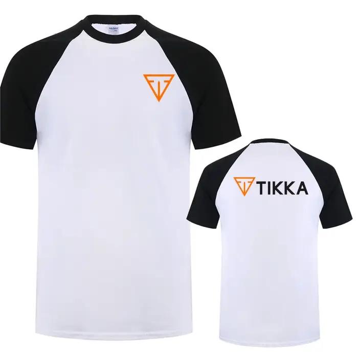 Tikka par Sako chasse T-shirt été hommes femmes coton haut à manches courtes T-shirt homme T-shirt LH-636