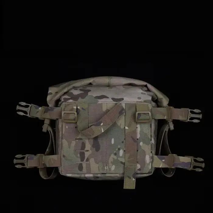 Plateforme tactique Alpha en tissu Cordura avec support MOLLE pour activités d'équipe et jeux tactiques homme toutes saisons