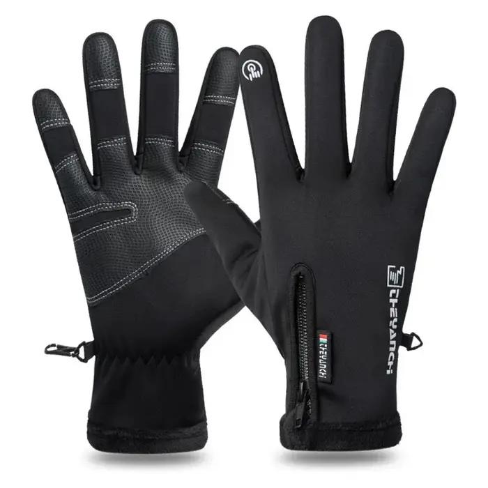 Gants d'hiver imperméables pour écran tactile thermique
