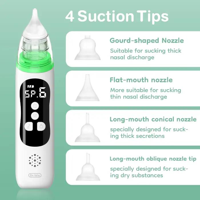 MAMIJOY – absorbeur Nasal électrique silencieux pour bébé, nettoyeur de rhinite, aspirateur Nasal, o