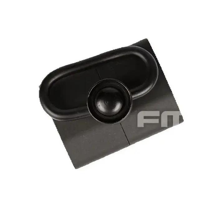Boucle de montage de sangle arrière tactique de chasse FMA pour la série King Arms NOIR