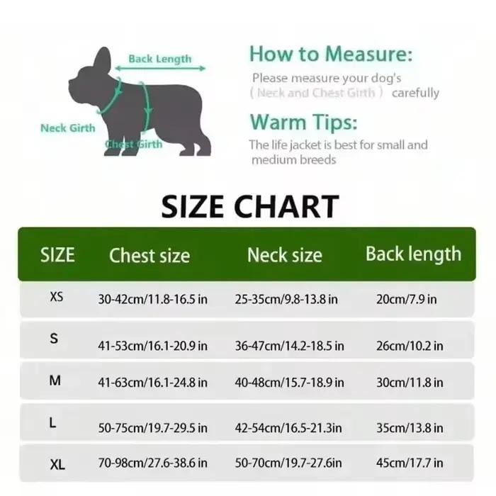 Gilet de sauvetage pour chien pour la natation et la navigation