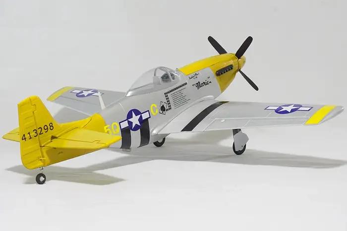 Avion RC EPO HOOKLL P51 Miss America avec système de pulvérisation pour courses aériennes en extérieur