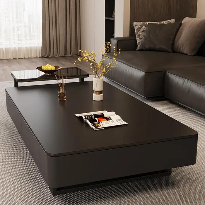 Table basse De beauté à la mode Tables basses De luxe européennes nordiques modernes Glamour exquis