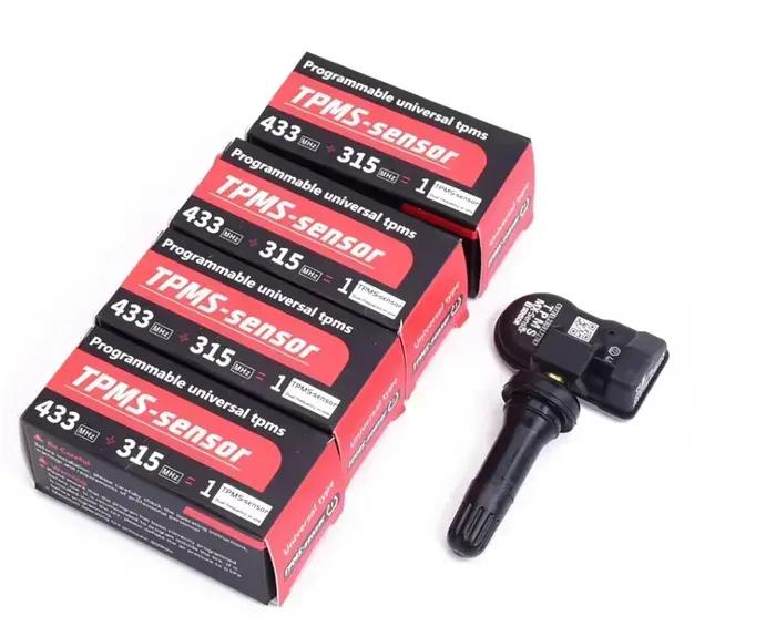 4 pièces/ensemble capteurs TPMS 2 en 1 433MHz + 315MHz prise en charge de la programmation avec TS50