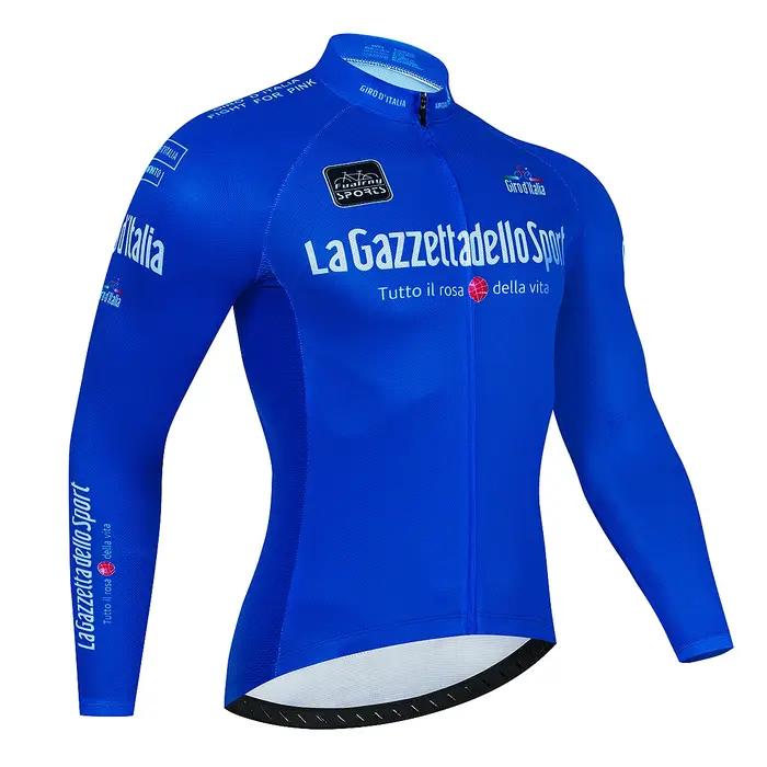 Maillot de cyclisme Premium à manches longues, sweat-shirt, combinaison de cyclisme, uniforme de course à séchage rapide, vêtements de vélo pour équipe d'automne