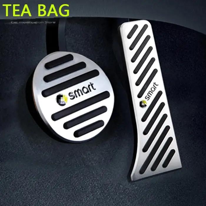 Accessoire de voiture accélérateur frein à gaz repose-pieds pédale pour Smart Fortwo Elf 2009-2013 2