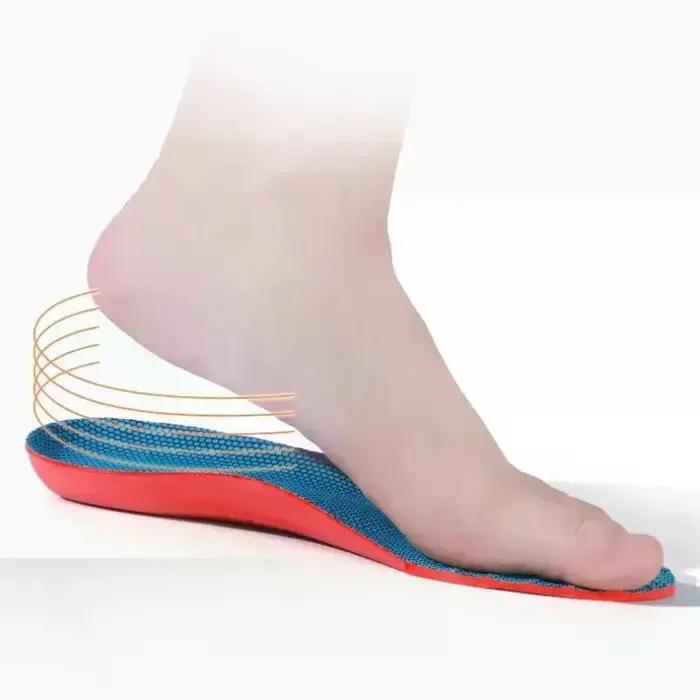 Semelles intérieures orthopédiques pour athlètes, coussins respirants, déodorant, absorption des chocs pour une course à pied améliorée