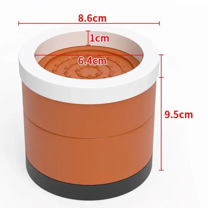 Réhausseurs de lit en plastique moderne pour salon et chambre, pieds de meuble ronds réglables RapDuty, pour une meilleure organisation et confort à la maison et au bureau