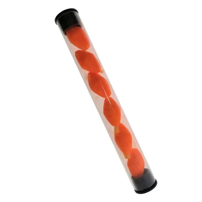 Tube de pêche à la mouche Fluorescent Orange/jaune, flotteur en mousse, indicateurs de frappe, haute