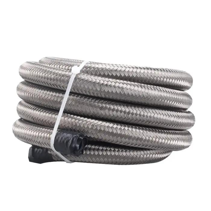 1m 3m 6m AN4 AN6 AN8 AN10 AN12 AN16 frein tressé en acier inoxydable gazole tuyau de conduite de car