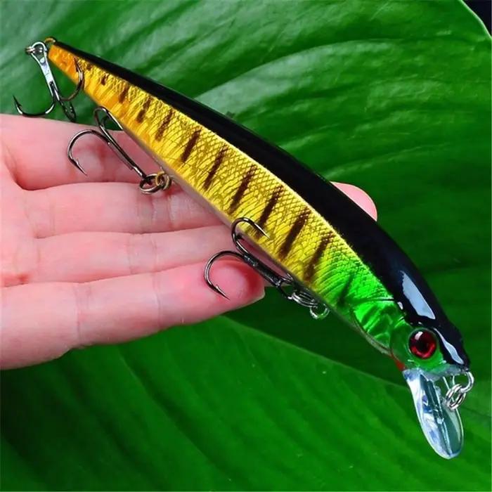 1 pièces leurre de pêche Wobbler réaliste yeux 3D 14 cm/18.5g vairon appât dur artificiel matériel d