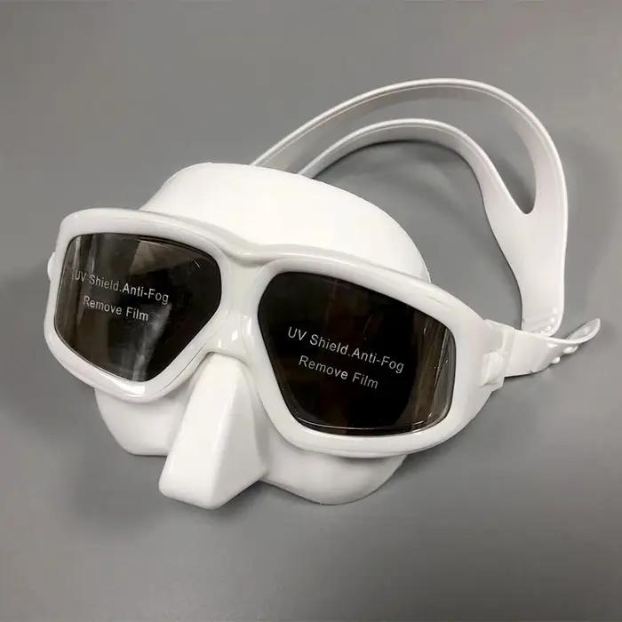 Masque de plongée en silicone pour plongeurs et nageurs, visibilité sous-marine claire, confort et sécurité pour plongée et exploration océanique