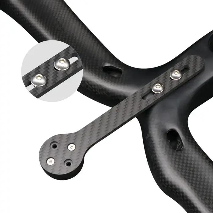 Support en fibre de carbone pour ordinateur de vélo de route, accessoire pour compteur de vitesse et