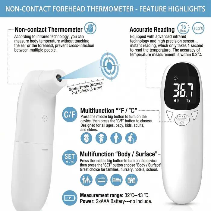 Thermomètre numérique pour animaux de compagnie