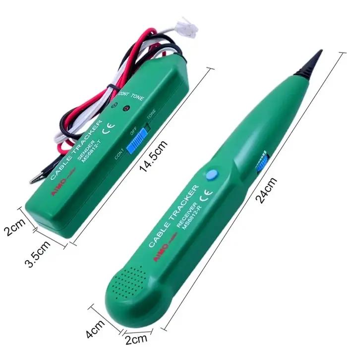 Testeur de traqueur de câble MS6812, détecteur professionnel de ligne LAN UTP STP, traceur de fil té