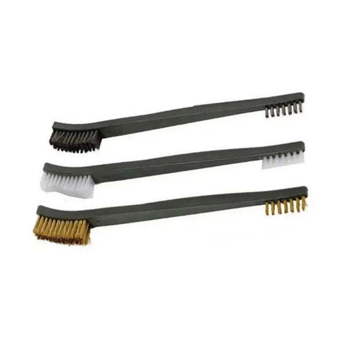 Kit de nettoyage tactique premium outils universels pour nettoyage d'arme avec brosses métalliques et dérouillantes pour pistolets et fusils occasions de chasse et tir sportif