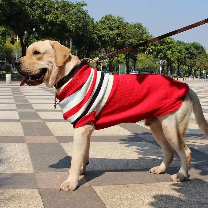 Pull de Noël en fibre pour chiens avec motifs rennes et flocons de neige pour animaux de compagnie, vêtements de vacances pour chiens de toutes tailles, pour Noël et fêtes