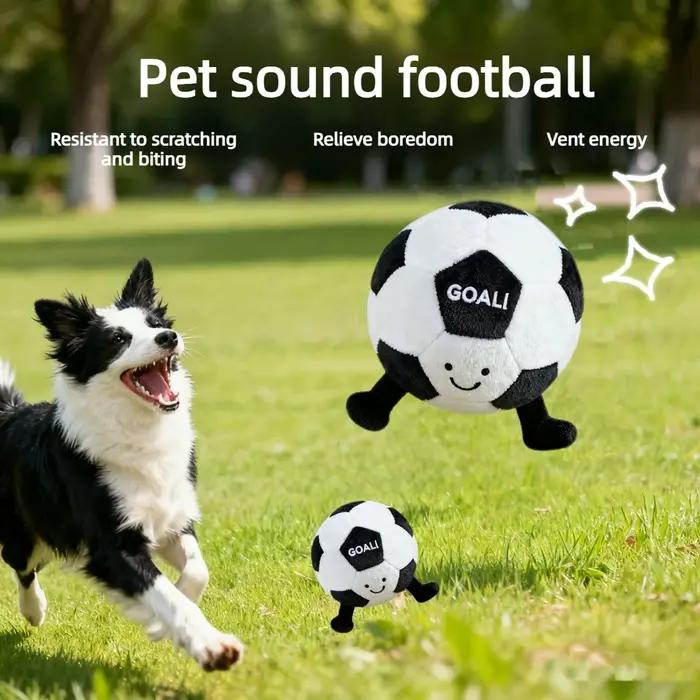 Jouets de football pour chien