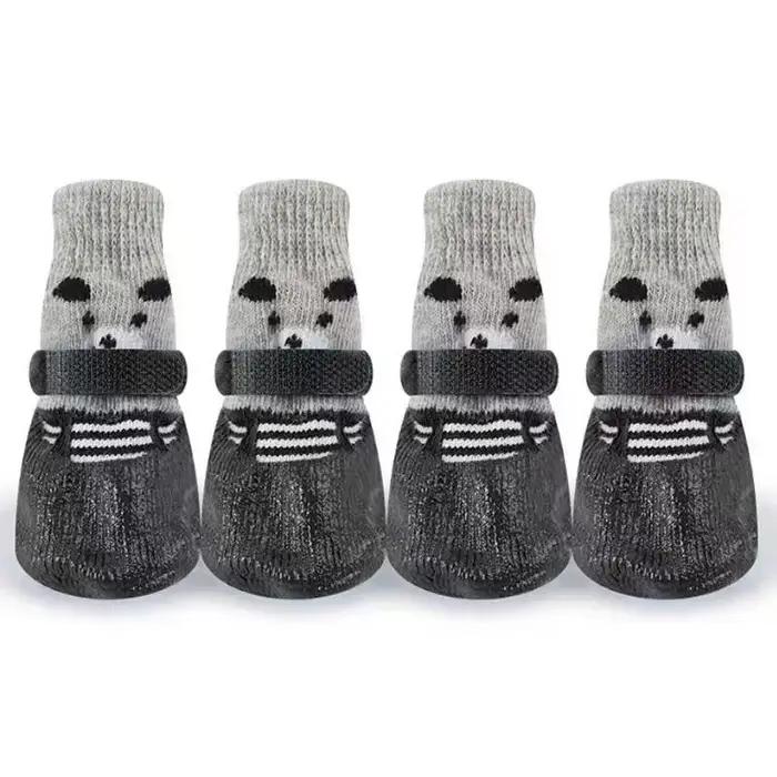 Chien chat bottes chaussures chaussettes imperméable