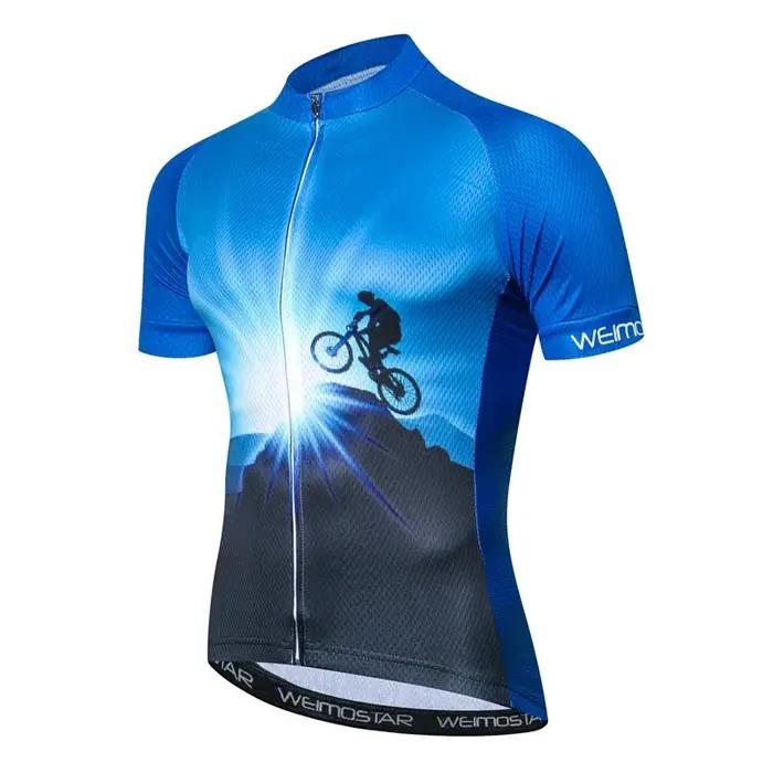 Weimostar 2025 vêtements de cyclisme hommes Pro équipe vélo vêtements respirant cyclisme maillot ens