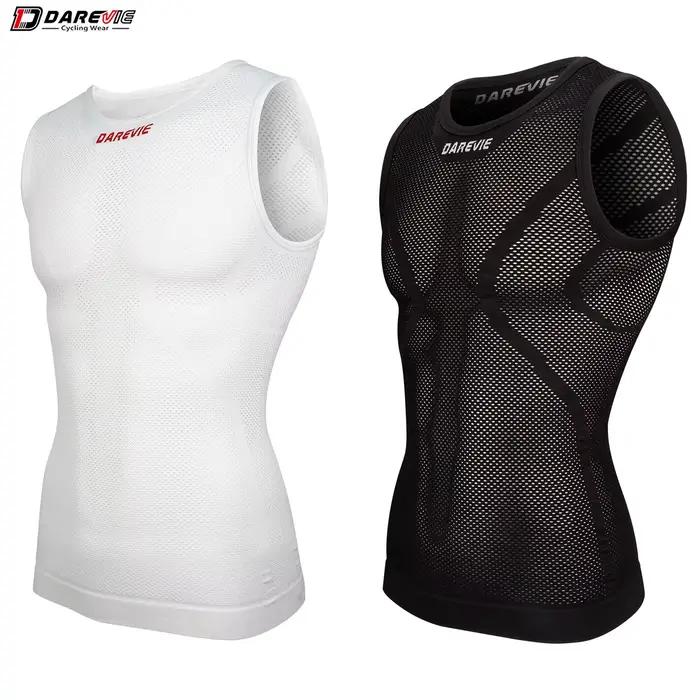 DAREVIE Cyclisme Première Couche Homme Compression Sans Couture Femmes Vélo Cyclisme Sports Intérieu